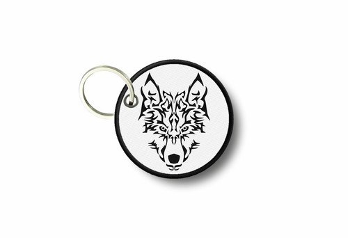 Portachiavi ricamato patch - ,