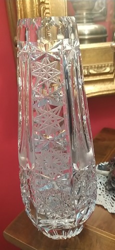 Vaso cristallo boemia - in, boemia.