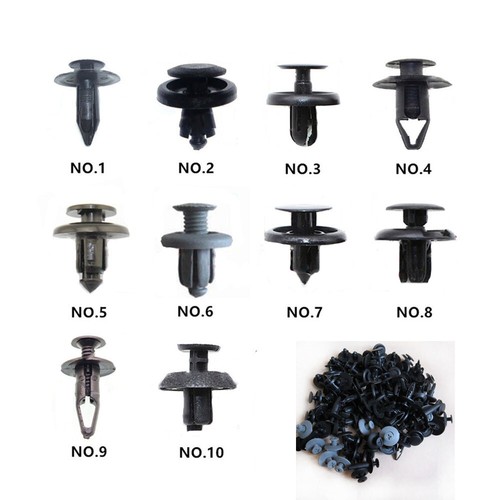 Set 100 pezzi rivetti viti