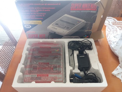 Super nintendo originale con - super,