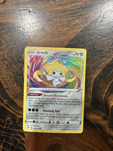 Jirachi pokemon amazing rare - pokemon,