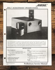 Bose AM-5 Acoustimass Speaker