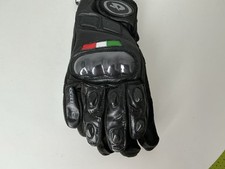 Guanti Uomo In Pelle Moto Taglia M Giudici