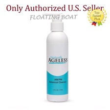 Detergente viso botanico AM/PM senza età istantanea, bottiglia da 6 fl-oz con pompa