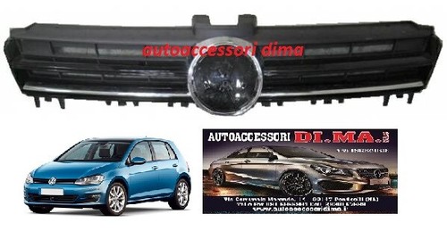 Griglia radiatore nera profilo - nera,