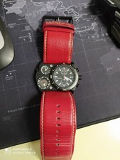 OROLOGIO NAUTICA OVERSIZE MILITARE CON BUSSOLA E DOPPIO FUSO ORARIO