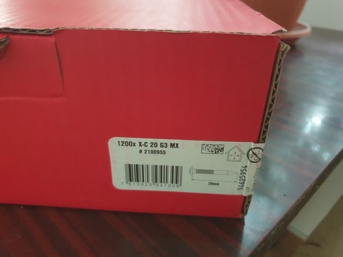Hilti chiodi gx3 1200 - chiodi, mm