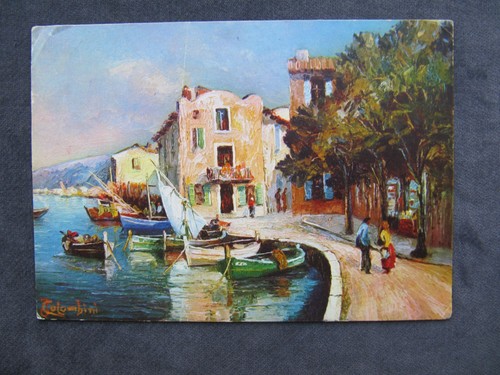 Vintage 1970s postcard carte - vintage,