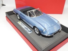 BBR Ferrari 365 California 1966 Met. Light Blue 1/18 traccia - Con scatola originale ottime condizioni