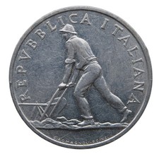 2 Lire 1948 Spiga - Roma -