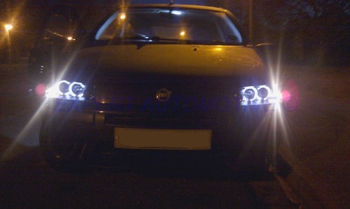 Fari fiat punto - fiat, eyes
