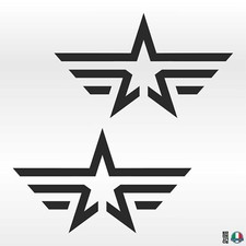 2 Stickers Stickers MILITARY
