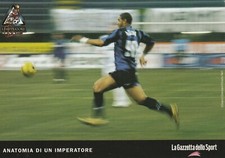 C1 - Cp Cartolina Promo Gazzetta dello Sport ADRIANO Inter  - Fg Nvg