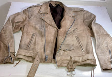 Giacca pelle moto biker