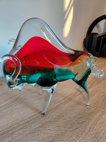 Murano toro vetro - in,