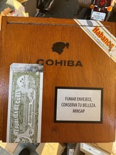 Scatola vuota per sigari