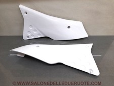 Coppia fianchetti bianchi destro e sinistro sottosella per Fantic Motor 50-125