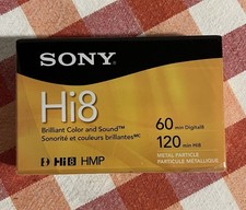 Sony Hi8 60 min Digital8 120