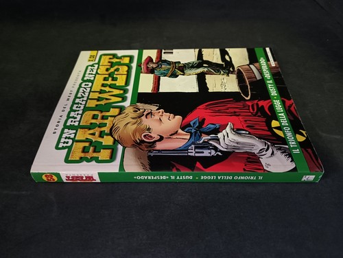 Fumetto ragazzo nel far - un,