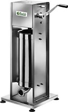 Insaccatrice per salame manuale 7 litri verticale inox professionale insaccare