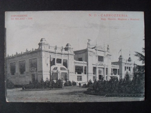 Cartolina esposizione - cartolina,