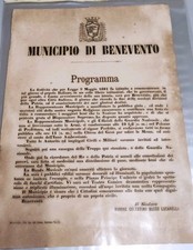 Municipio di Benevento sindaco Bosco Lucarelli Programma Per La Festa del 5...