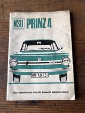 NSU PRINZ 4 L - USO E