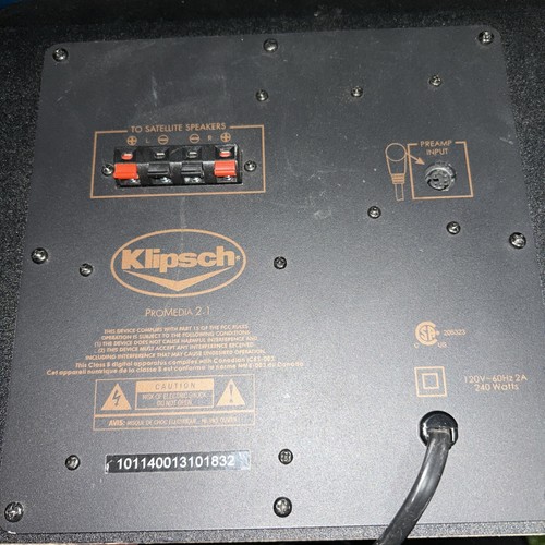 Klipsch promedia 1 - promedia, 2.1