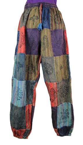 Pantaloni 5xl patchwork - pantaloni,