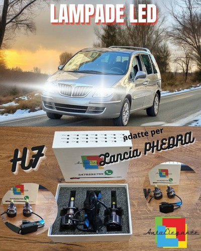 Kit luci led per - h7, lancia