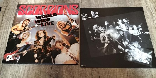 Scorpions world wide live - scorpions, 2lp