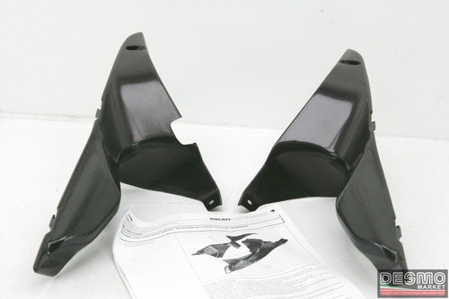 Copri condotti carbonio ducati - carbonio,