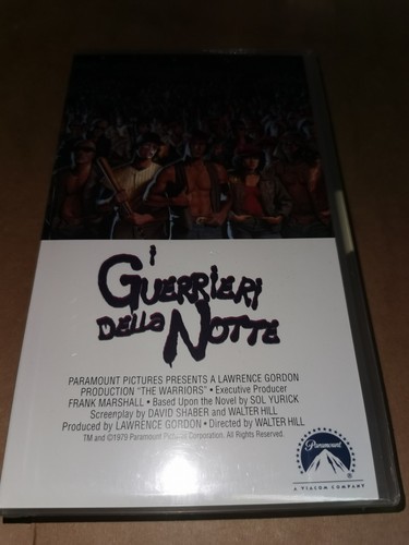 Guerrieri della notte vhs - della,