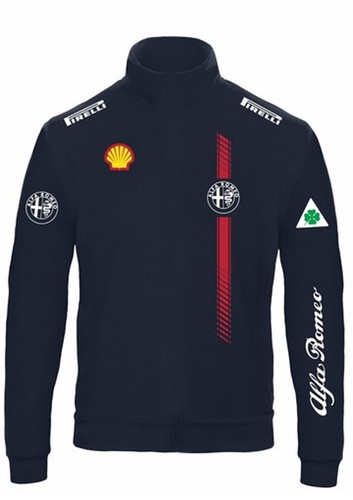 Felpa girocollo alfa romeo - alfa,