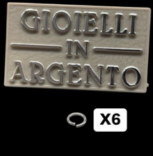 6 ANELLI ANELLINI DI