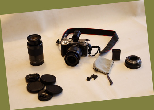 Canon eos solo corpo - m6, +