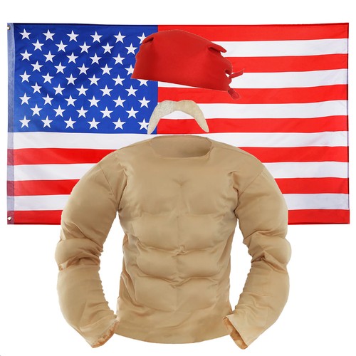 Costume wrestler hogan anni - wrestler, 80