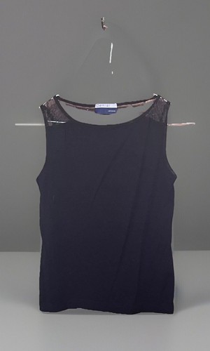 Denial top nero - -, senza