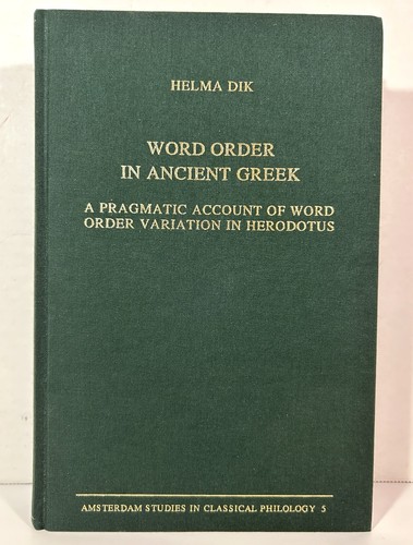 Word order ancient - word,