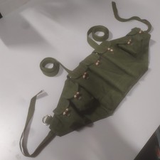 ORIGINALE GUERRA DEL VIETNAM CINESE TIPO 56 AK CHEST RIG MUNIZIONI BANDOLIERA