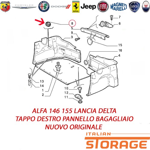 Alfa 146 155 - 146, delta