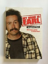 MY NAME IS EARL STAGIONE UNO DVD EDIZIONE ITALIANA COFANETTO OTTIME CONDIZIONI