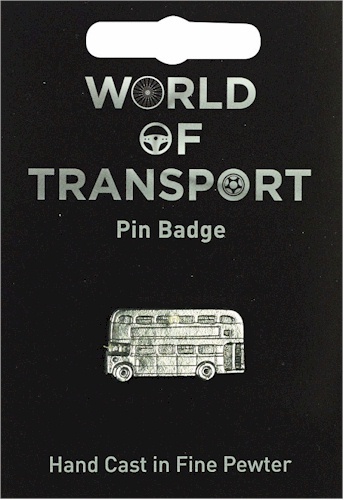 Old london bus silver pewter - old,