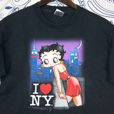 VINTAGE '05 BETTY BOOP TEE FLEISCHER KING FEATURES SYNDACATE ACTIVE APPAREL ACTI