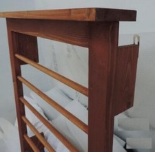 Copritermo portasalviette in legno nuovo - H 133 CM - L 78 CM