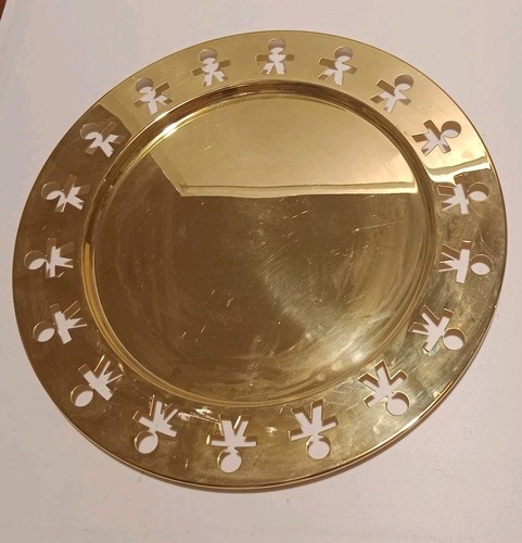 Alessi girotondo vassoio oro - girotondo,