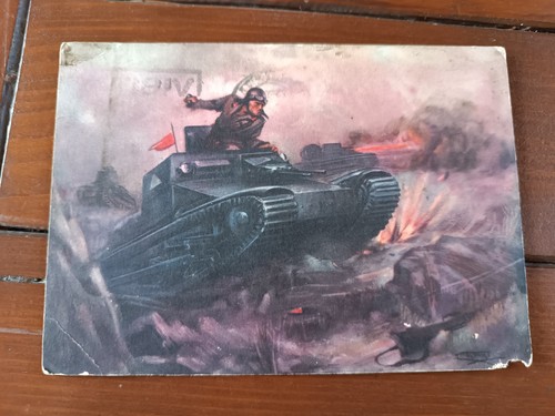 Cartolina militare illustrata - militare,