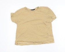 T-shirt donna Zara beige a