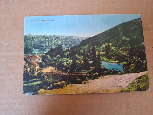 Cartolina knin prima guerra - knin,