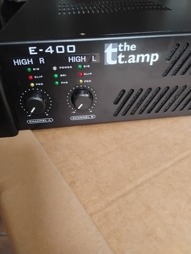 The tamp e400 - finale, di